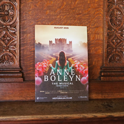 Anne Boleyn The Musical A5 Mantel Card