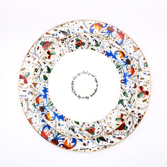 Book of Hours Coupe Plate