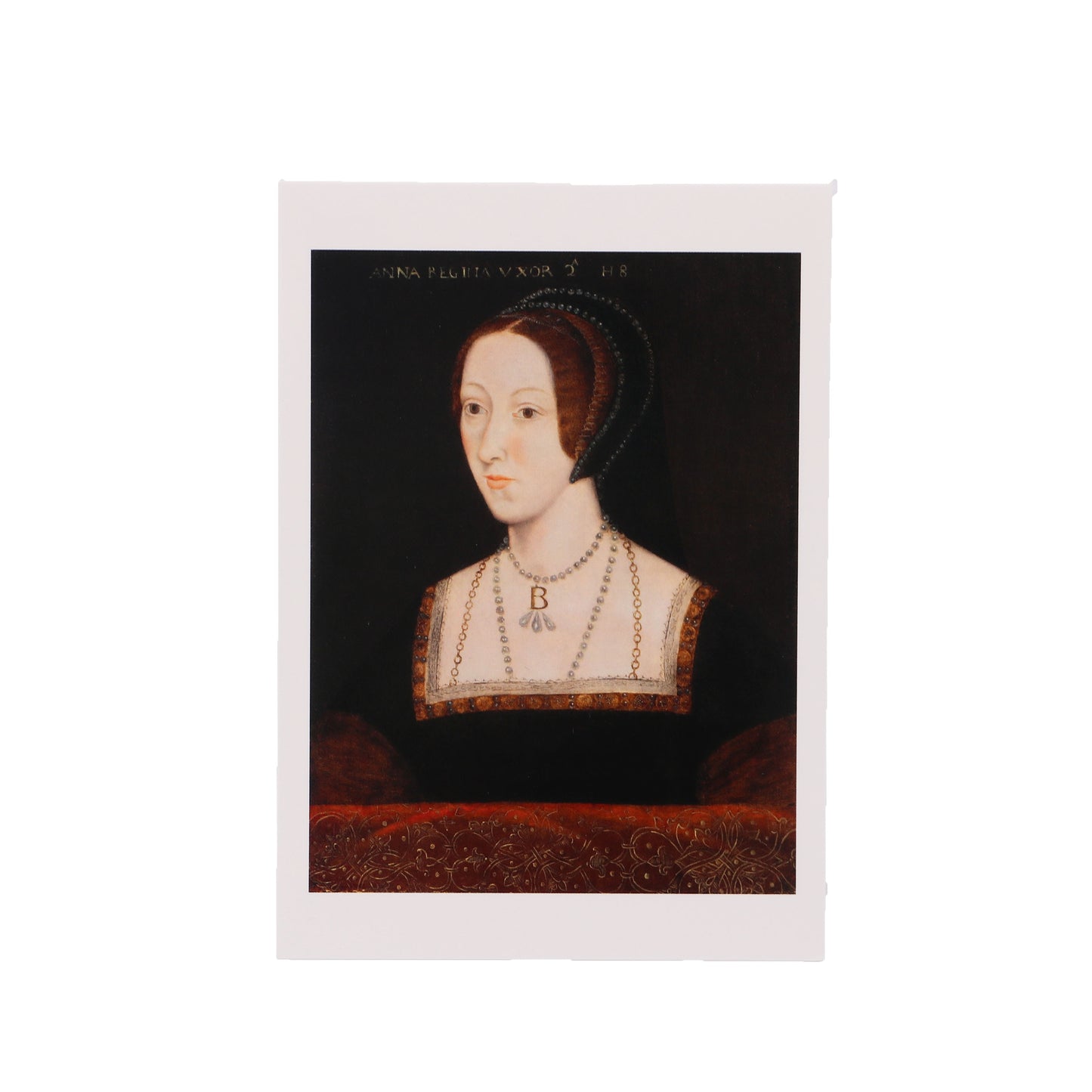 Anne Boleyn Lyndhurst Postcard