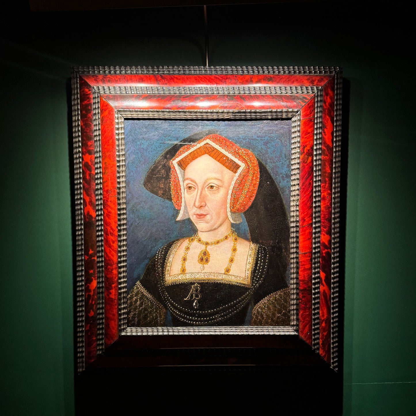 Anne Boleyn Mounted Print Nidd Hall