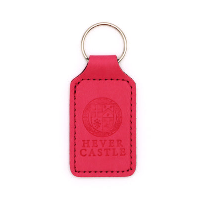 Hever Castle Leather Keyring