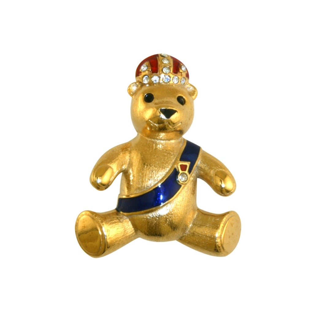 Prince Teddy Brooch