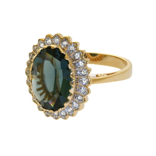 Princess Engagement Ring (Gold)