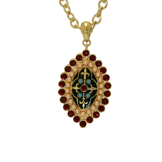 Pugin Medieval Style Pendant & Chain