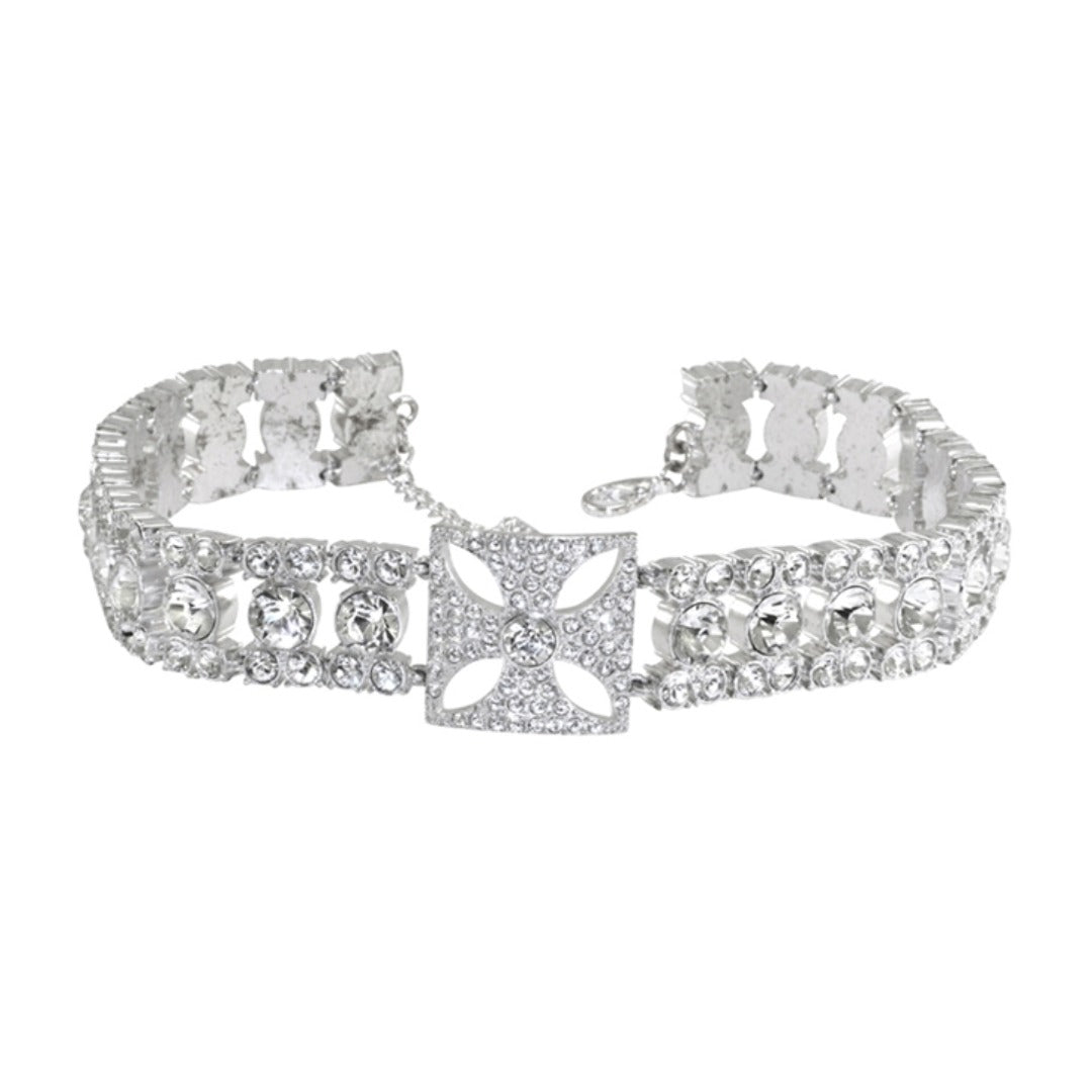 Queen Diamond Crown Choker