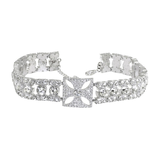 Queen Diamond Crown Choker