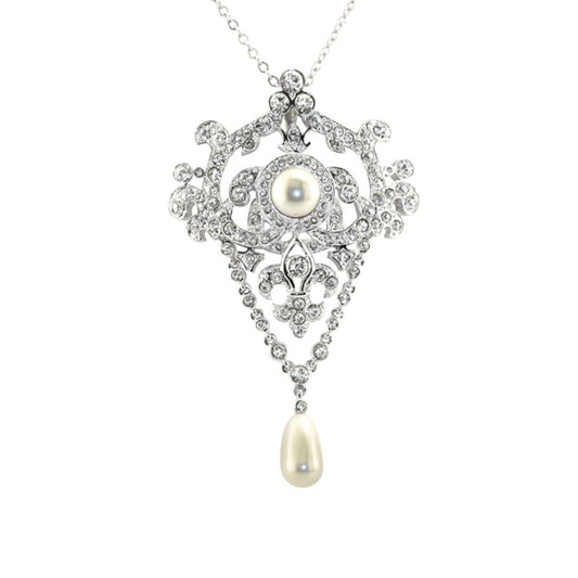 Queen Elizabeth II's Jubilee Pendant & Detachable Brooch