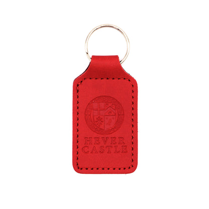 Hever Castle Leather Keyring