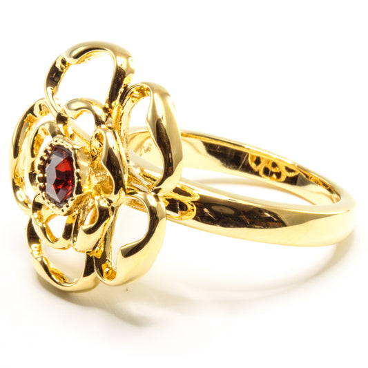Rose Filigree Ring