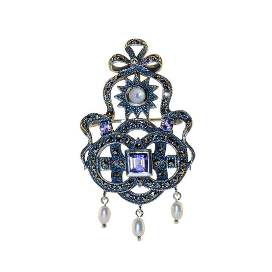 Shakespeare Jewel Brooch