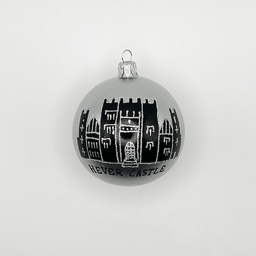 Hever Castle Bauble Silver
