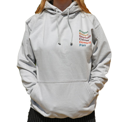 Six Wives Hoodie Grey