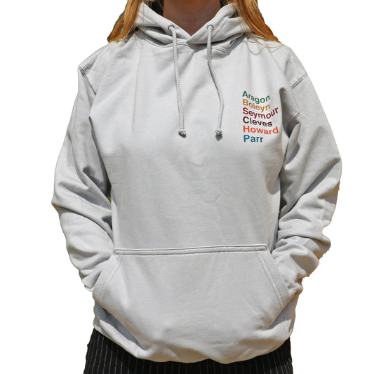 Six Wives Hoodie Grey