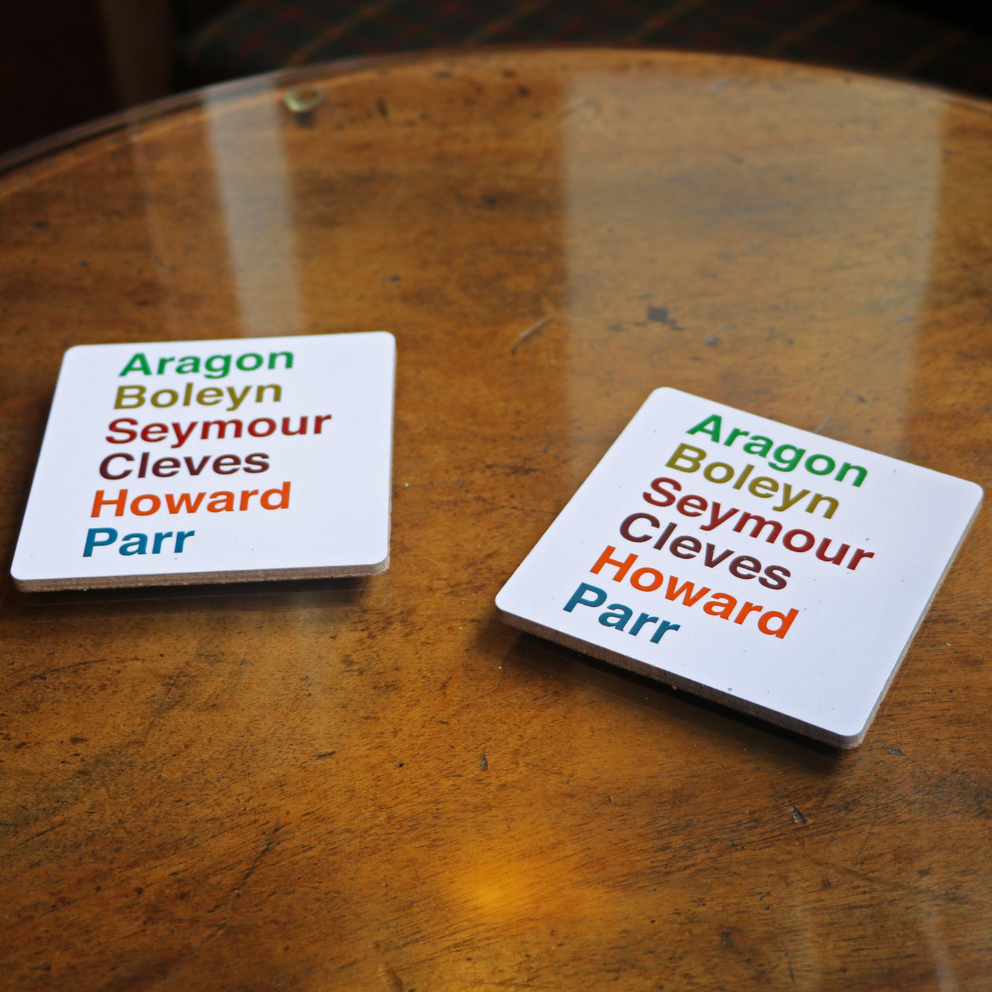 Six Wives Two Coasters
