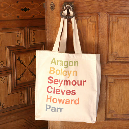 Six Wives Tote Bag