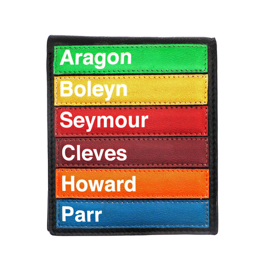 Six Wives Black Wallet