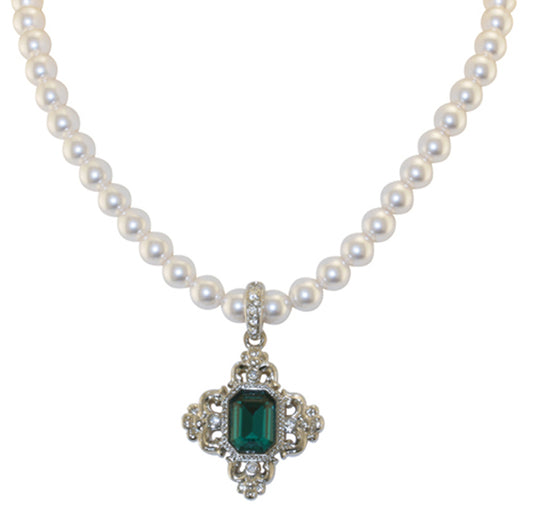St Edward's Crown Pearl Necklace