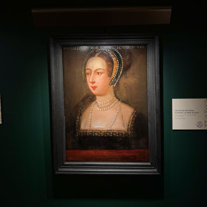 Anne Boleyn Mounted Print Ripon Cathedral