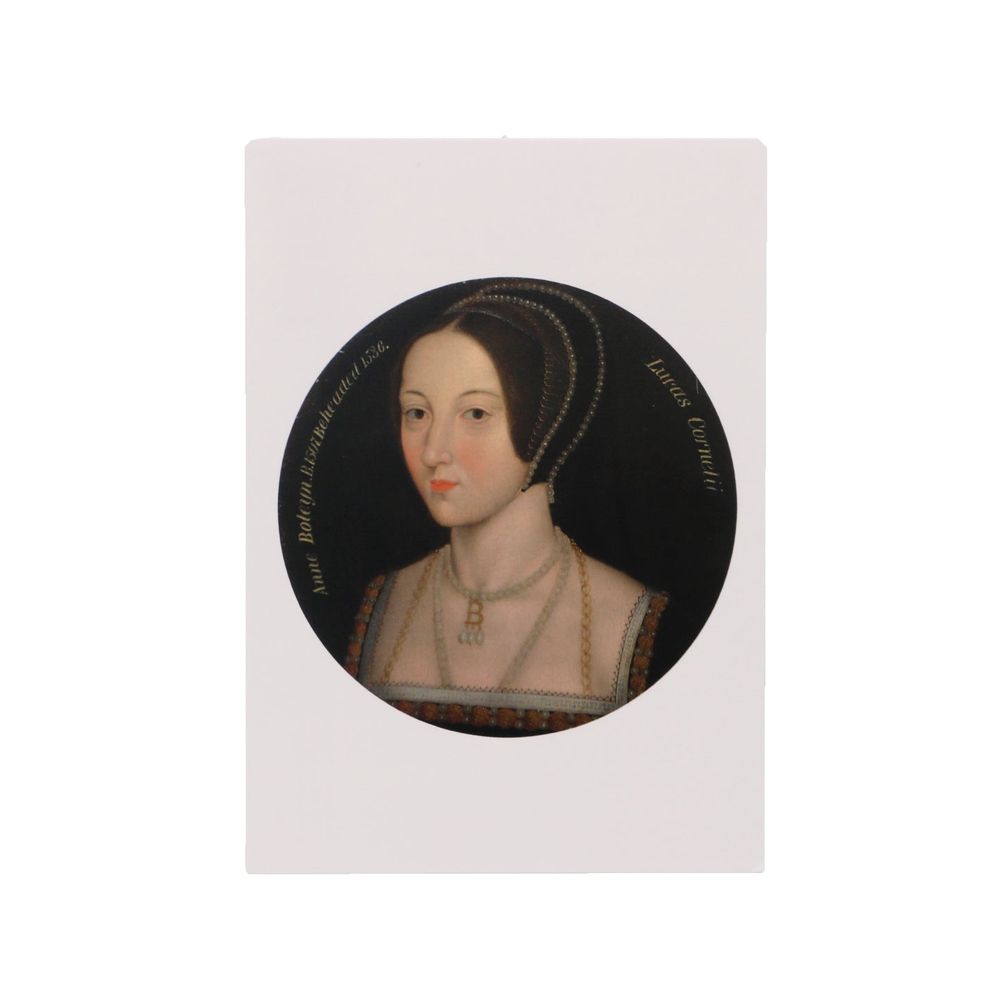 Anne Boleyn Romney Postcard