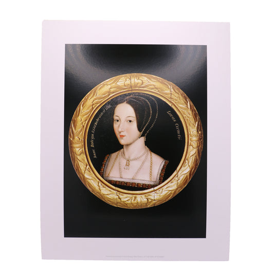 Anne Boleyn Mounted Print 16th Century