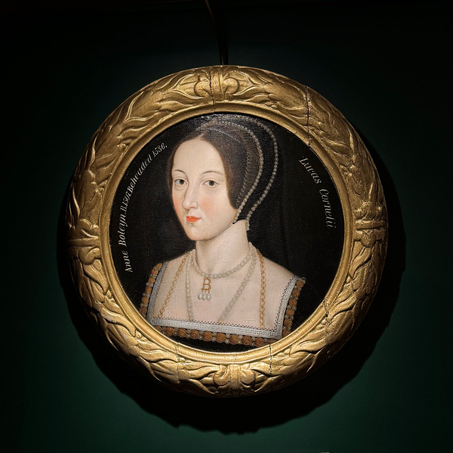 Anne Boleyn Mounted Print 16th Century