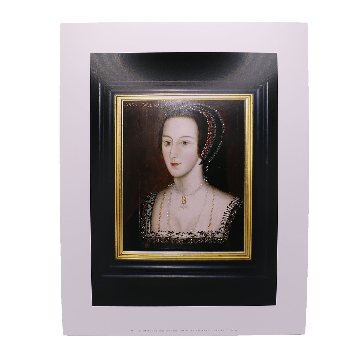 Anne Boleyn Mounted Print Rosse