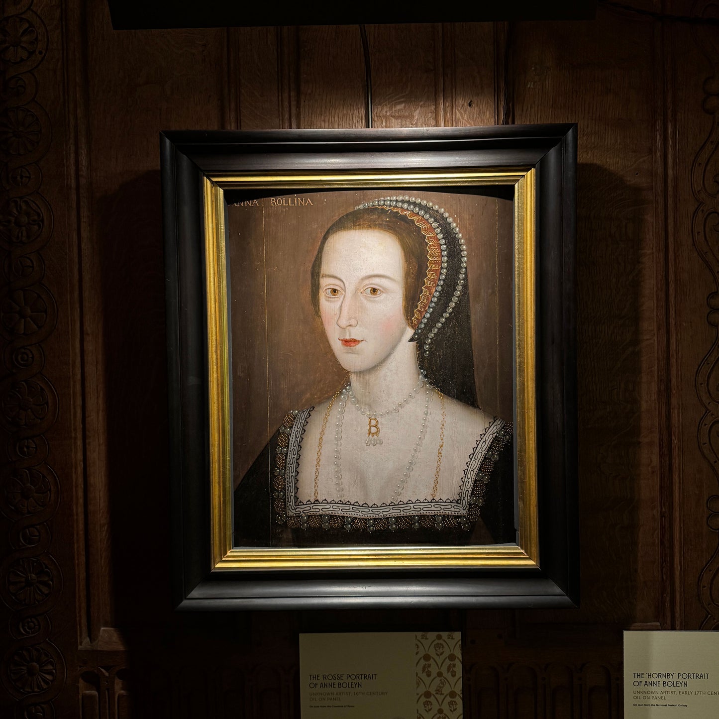 Anne Boleyn Mounted Print Rosse