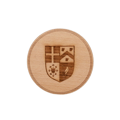 4 Wooden Coaster Set