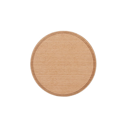 4 Wooden Coaster Set