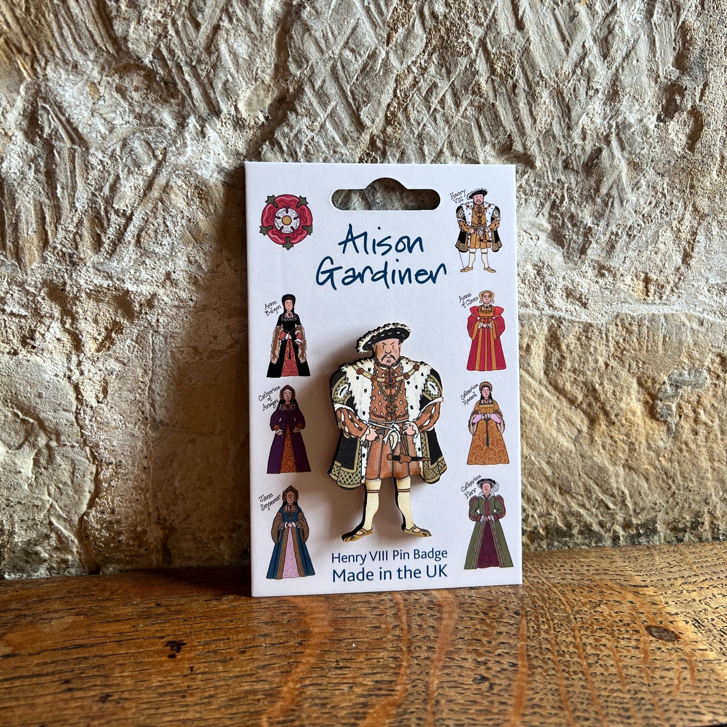 Henry VIII Pin Badge